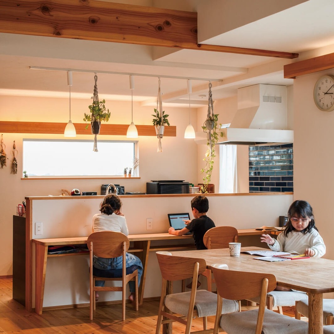 カウンター学習スペース