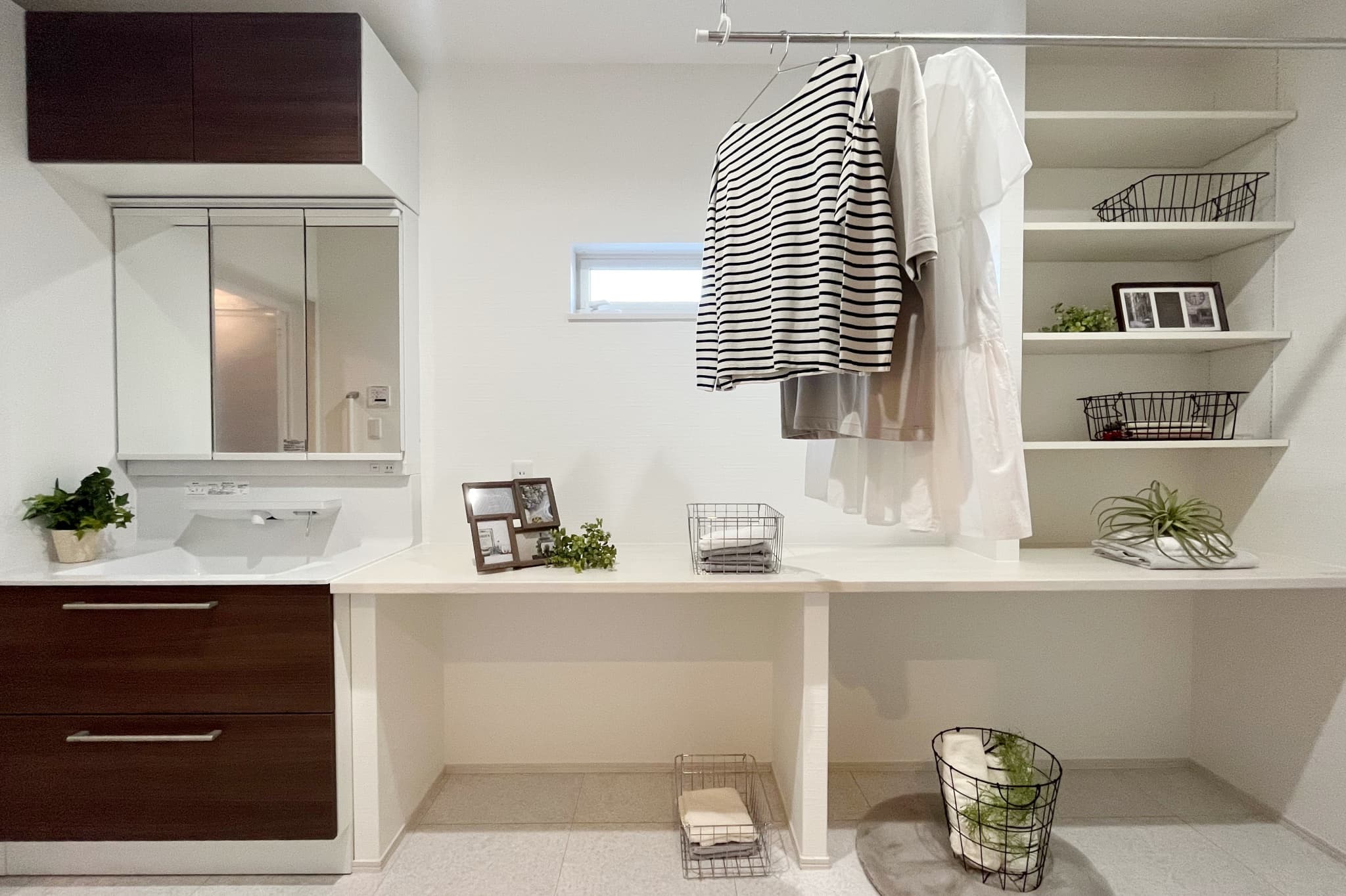 洗濯家事ラクな家。ランドリースペース特集