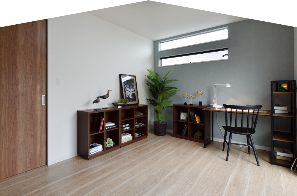 4LDK+1部屋のゆとり